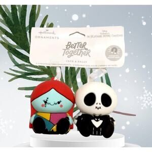 2023 Hallmark Jack & Sally Nightmare Before Christmas Better Together Ornaments